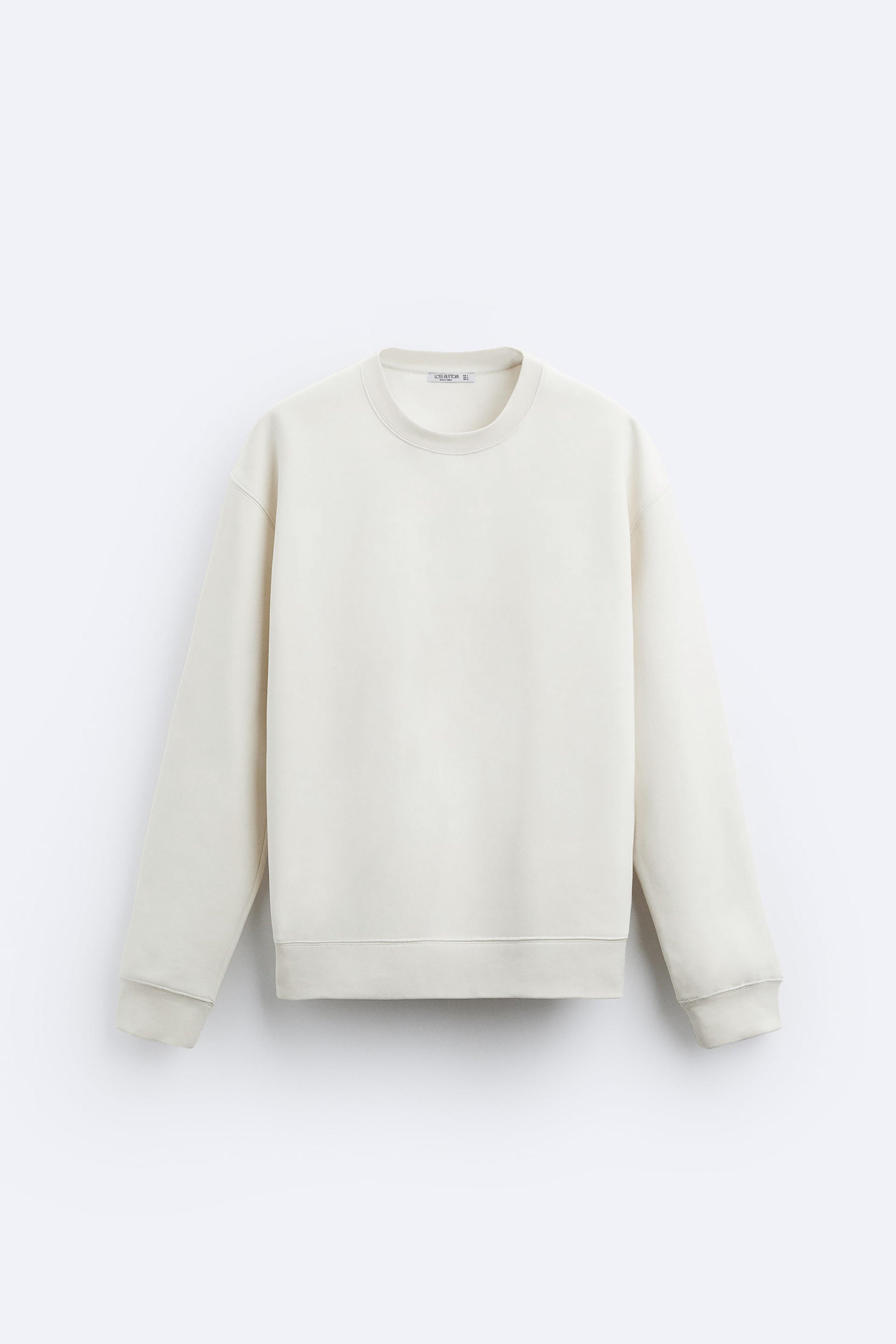 Oversize Basic Sweatshirt - Loss Buttom