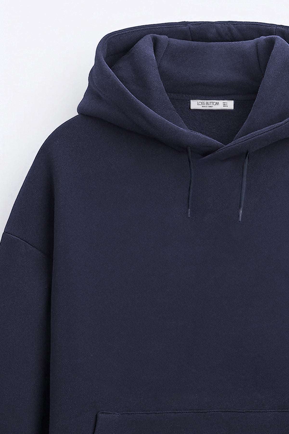 Basic Hoodie Sweatshirt Oversize