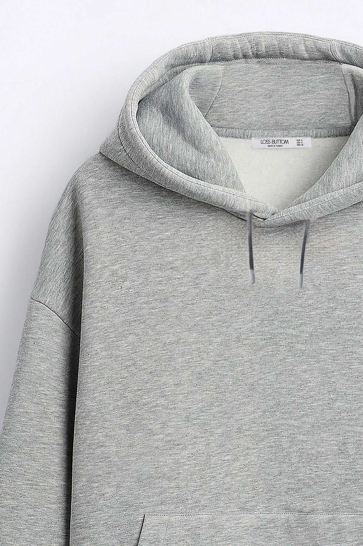 Basic Hoodie Sweatshirt Oversize