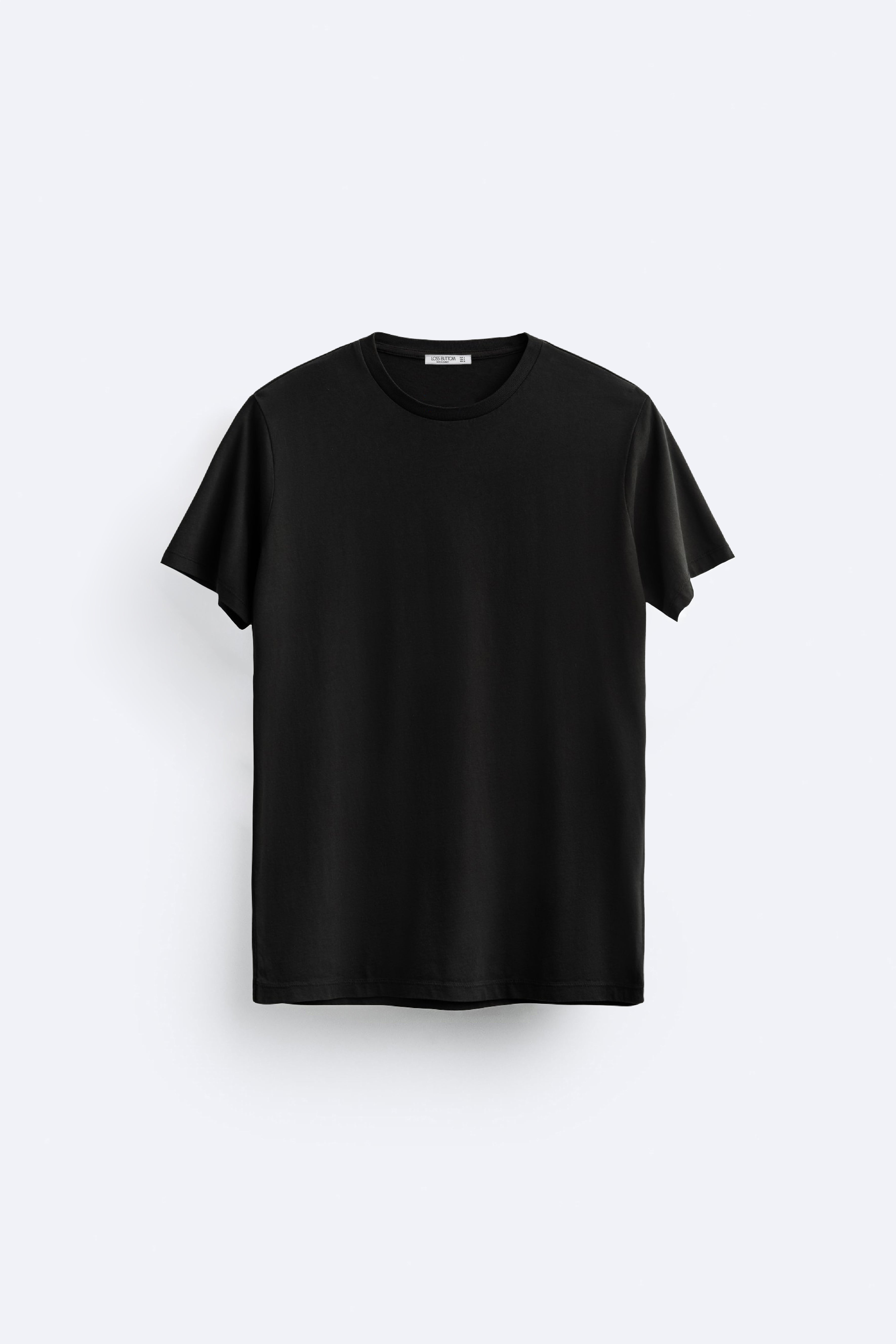 Basic Tek Renk Oversize Fit T-Shirt