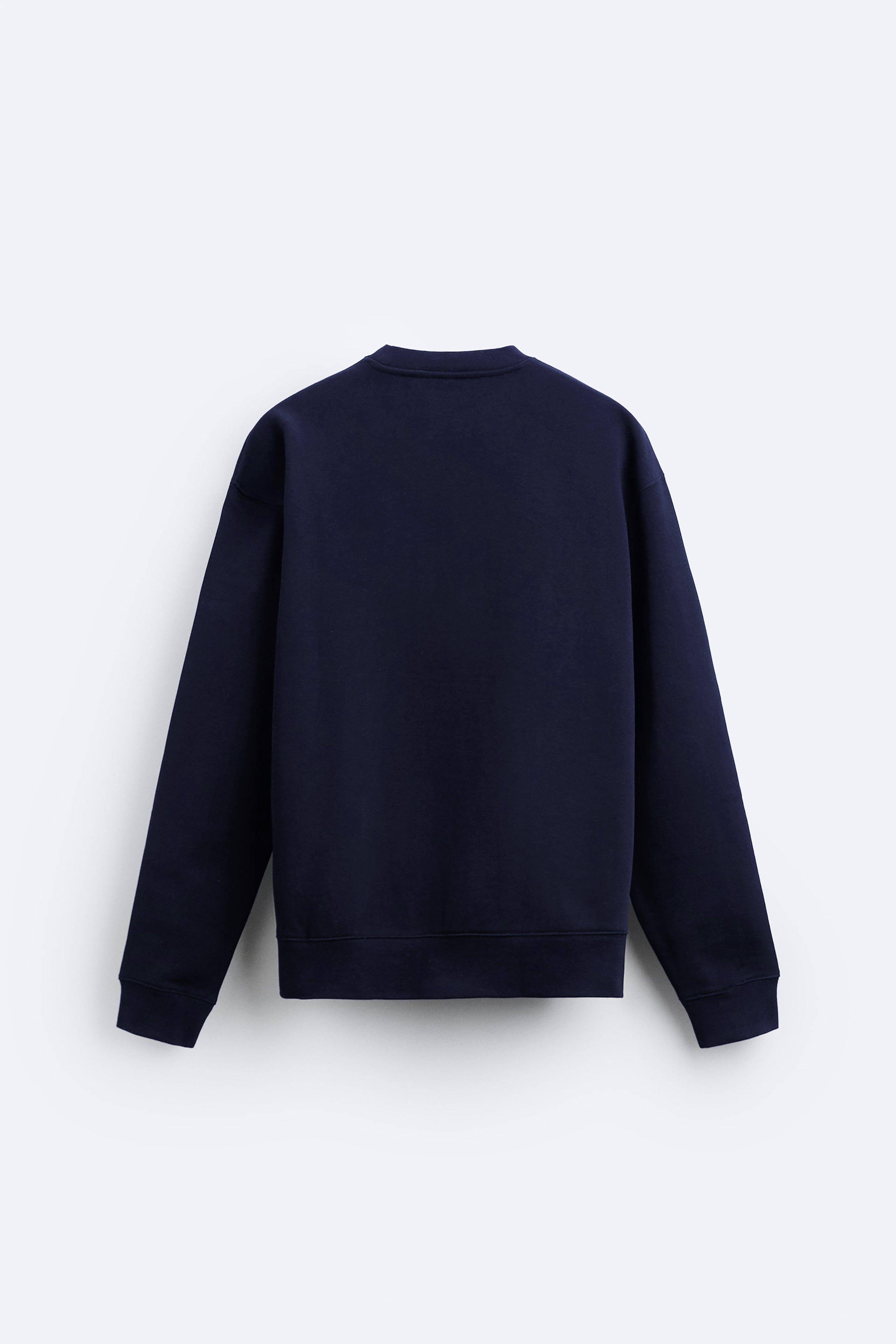 Oversize Basic Sweatshirt - Loss Buttom