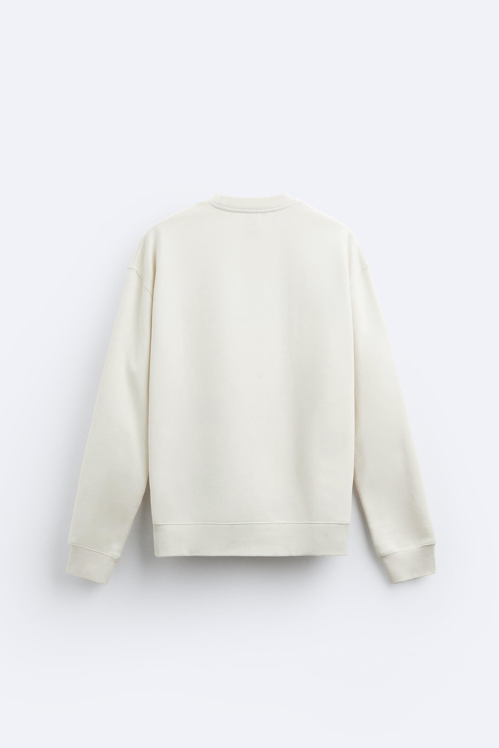 Oversize Basic Sweatshirt - Loss Buttom