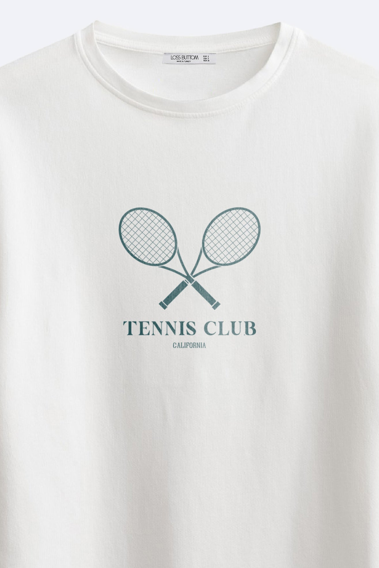 Tennis Rocket Oversize Fit T-Shirt