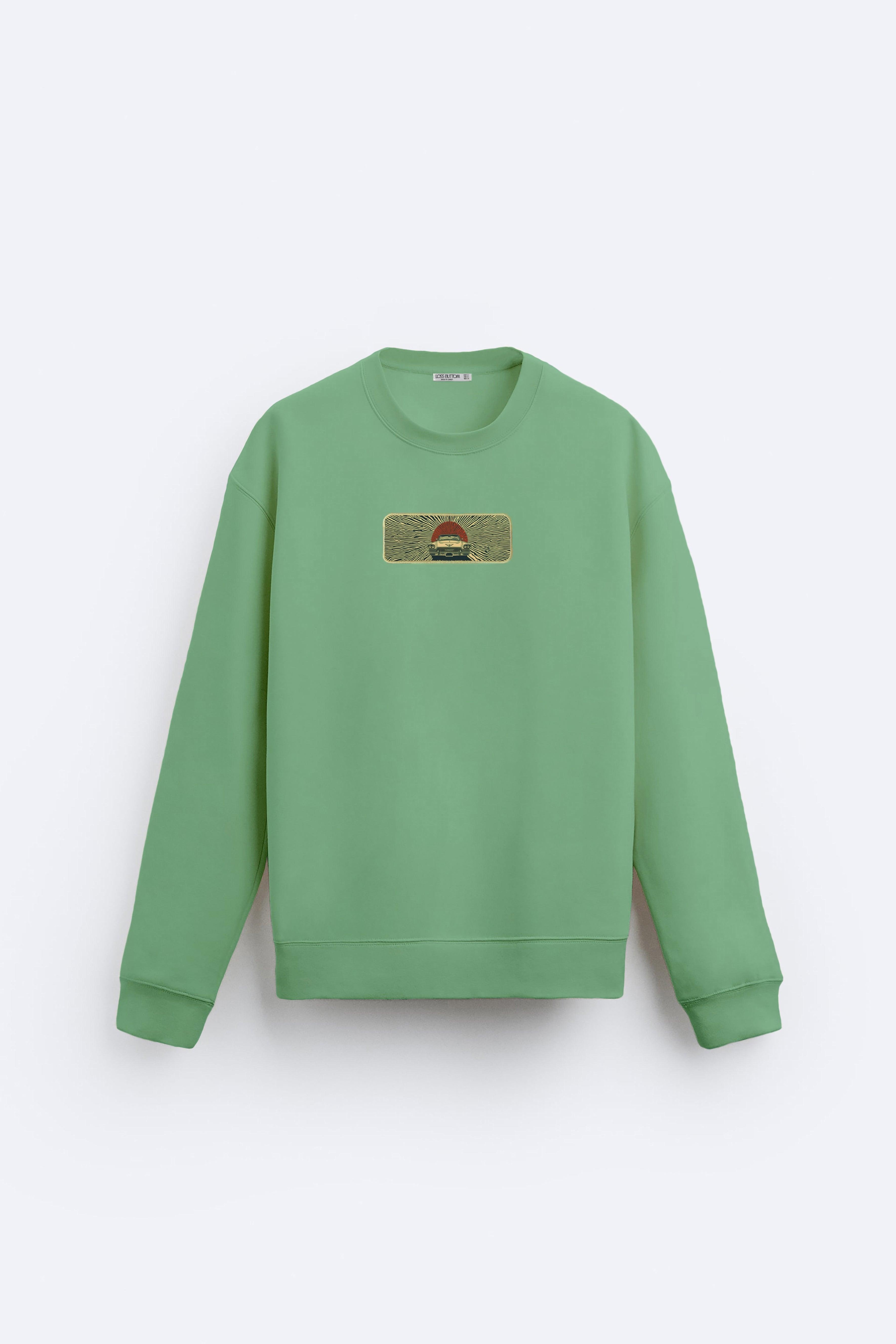 Classic Car Sweatshirt - Loss Buttom