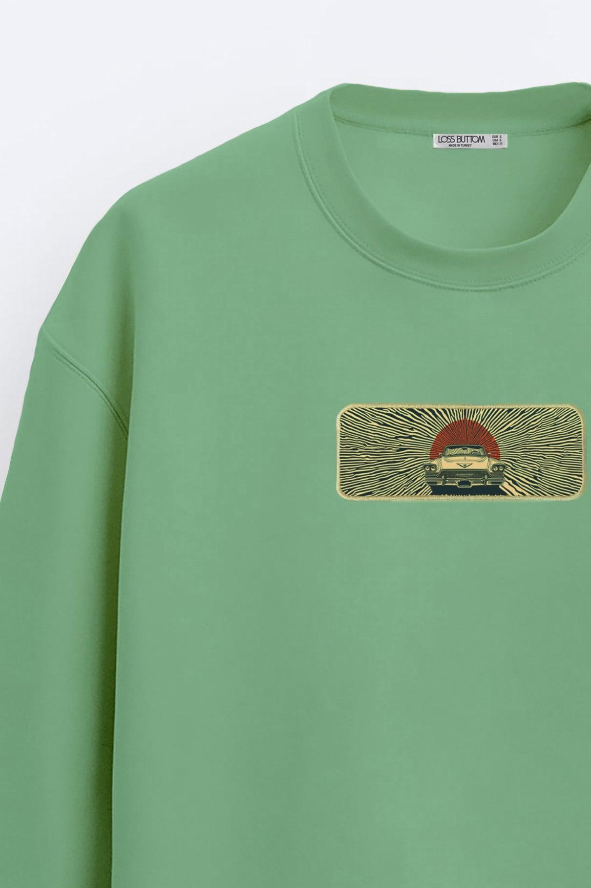 Classic Car Sweatshirt - Loss Buttom