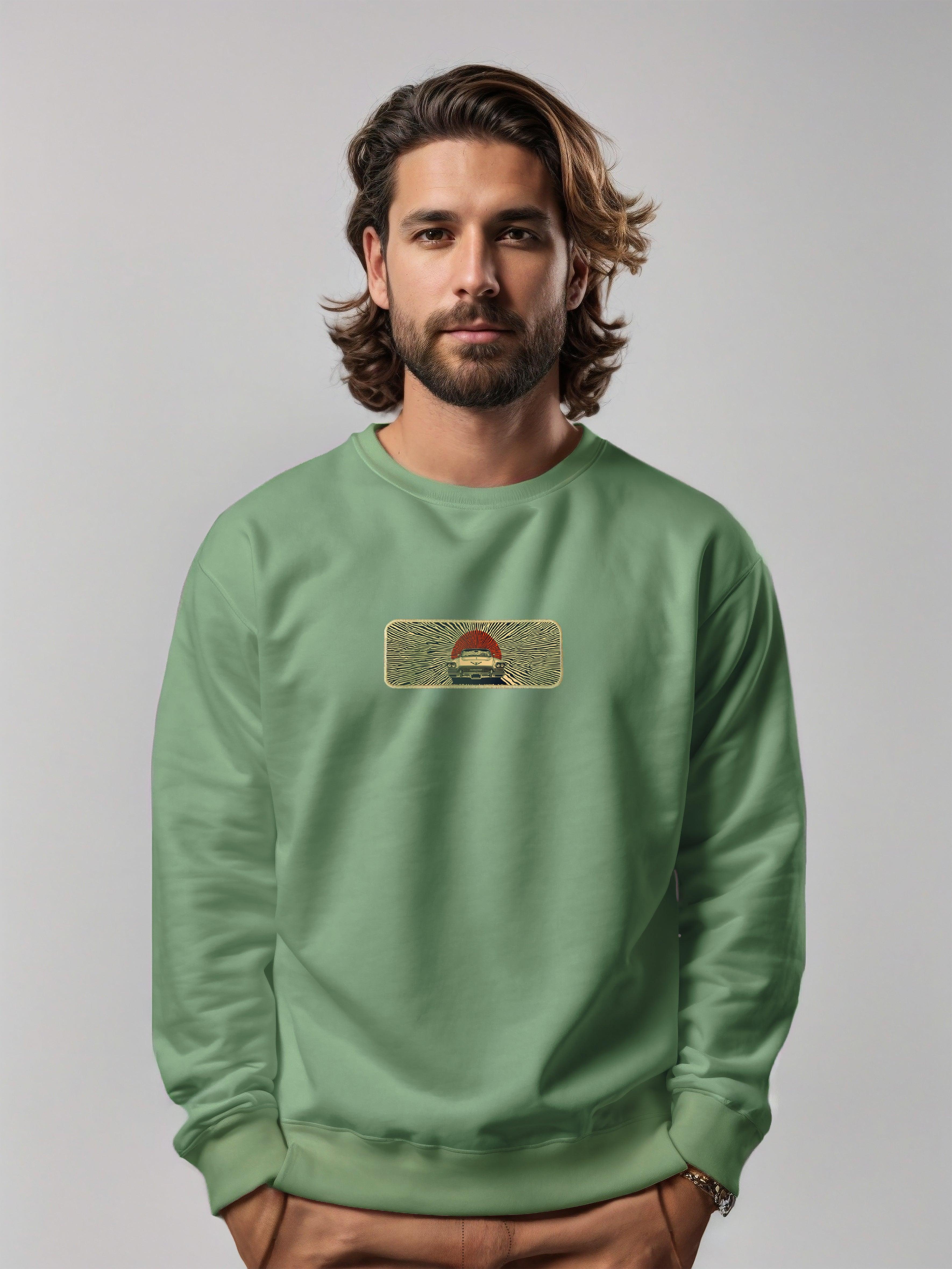 Classic Car Sweatshirt - Loss Buttom