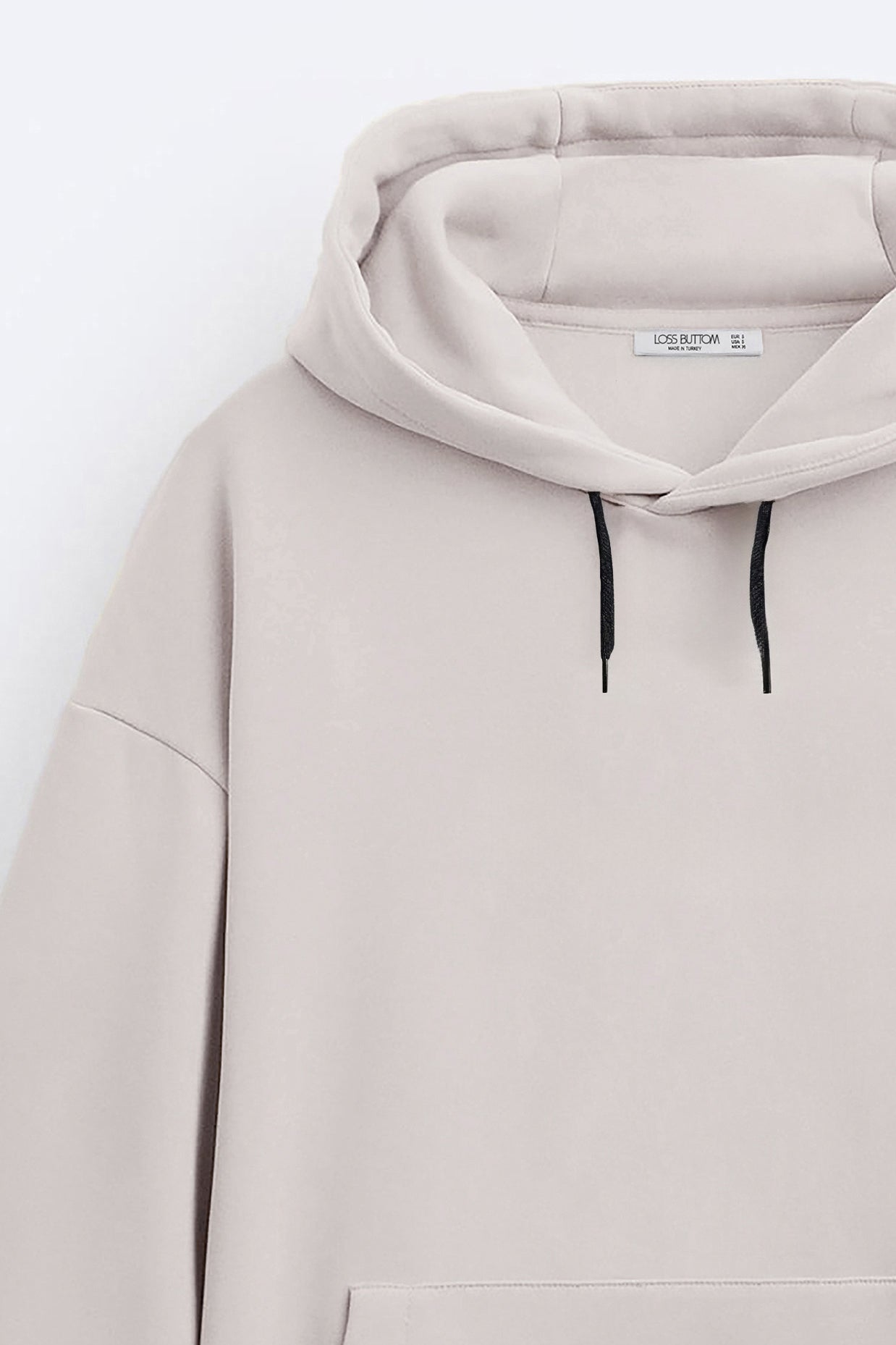 Basic Hoodie Sweatshirt Oversize