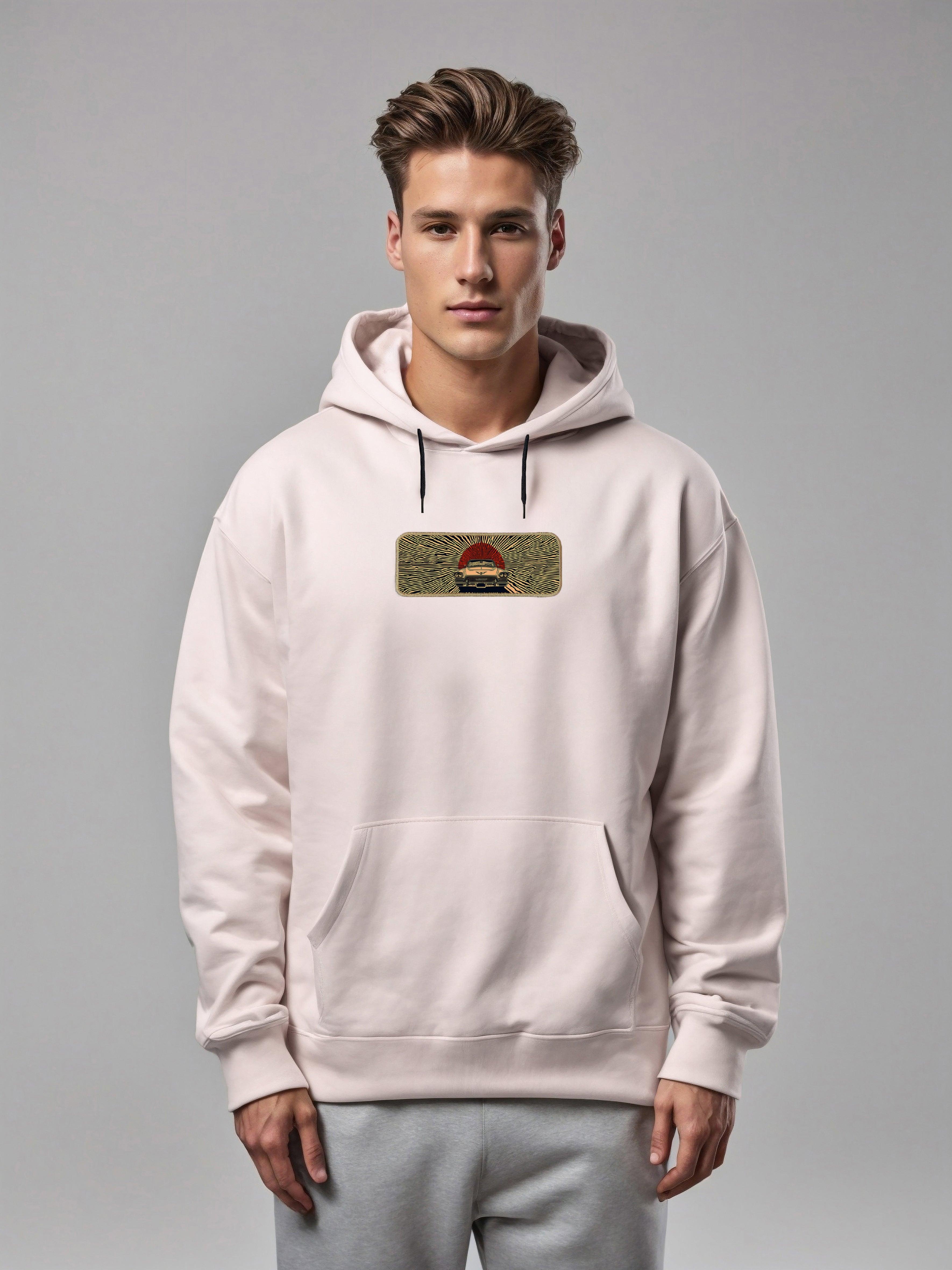 Classic Car Hoodie Sweatshirt Oversize - Loss Buttom