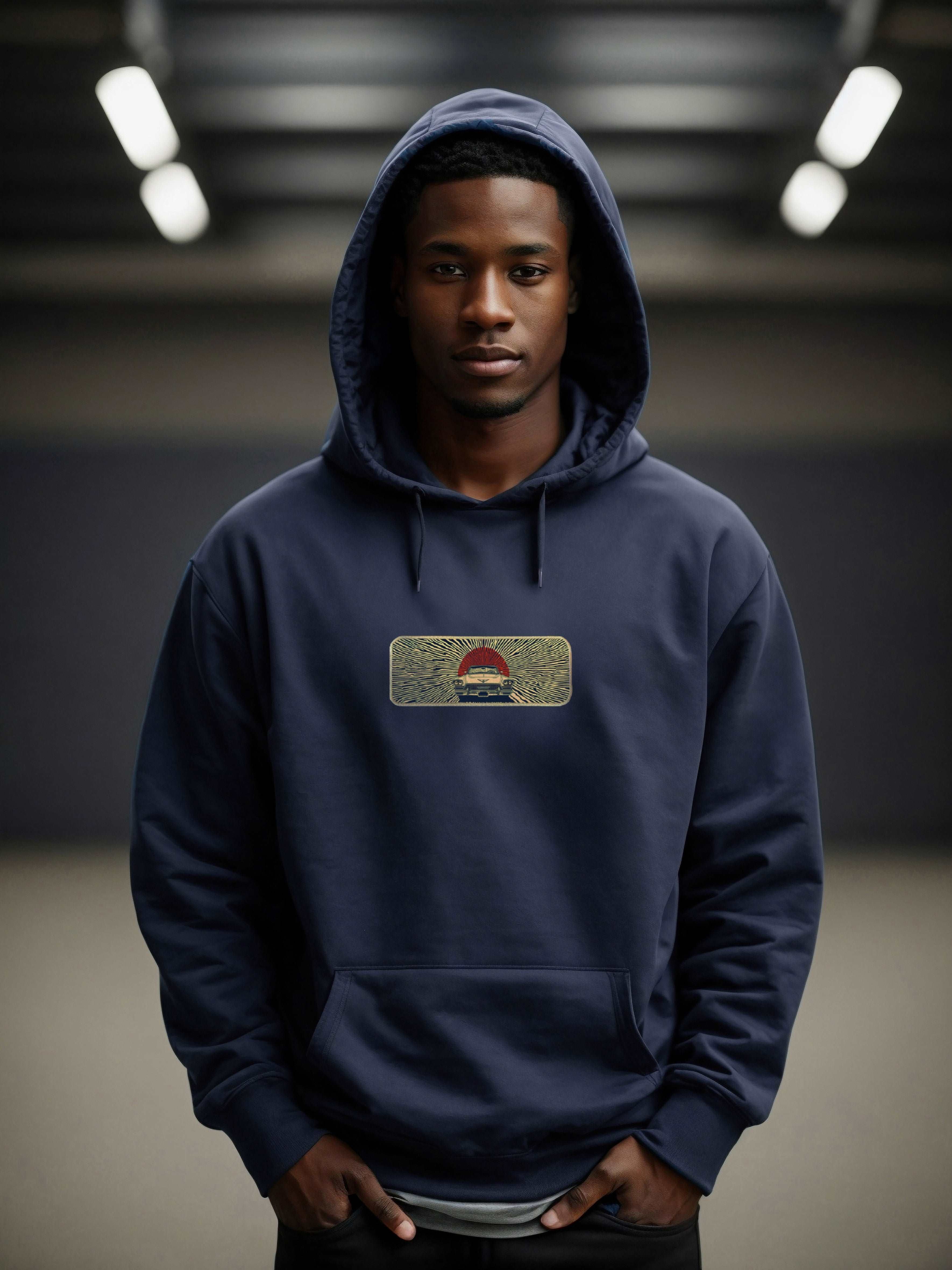 Classic Car Hoodie Sweatshirt Oversize