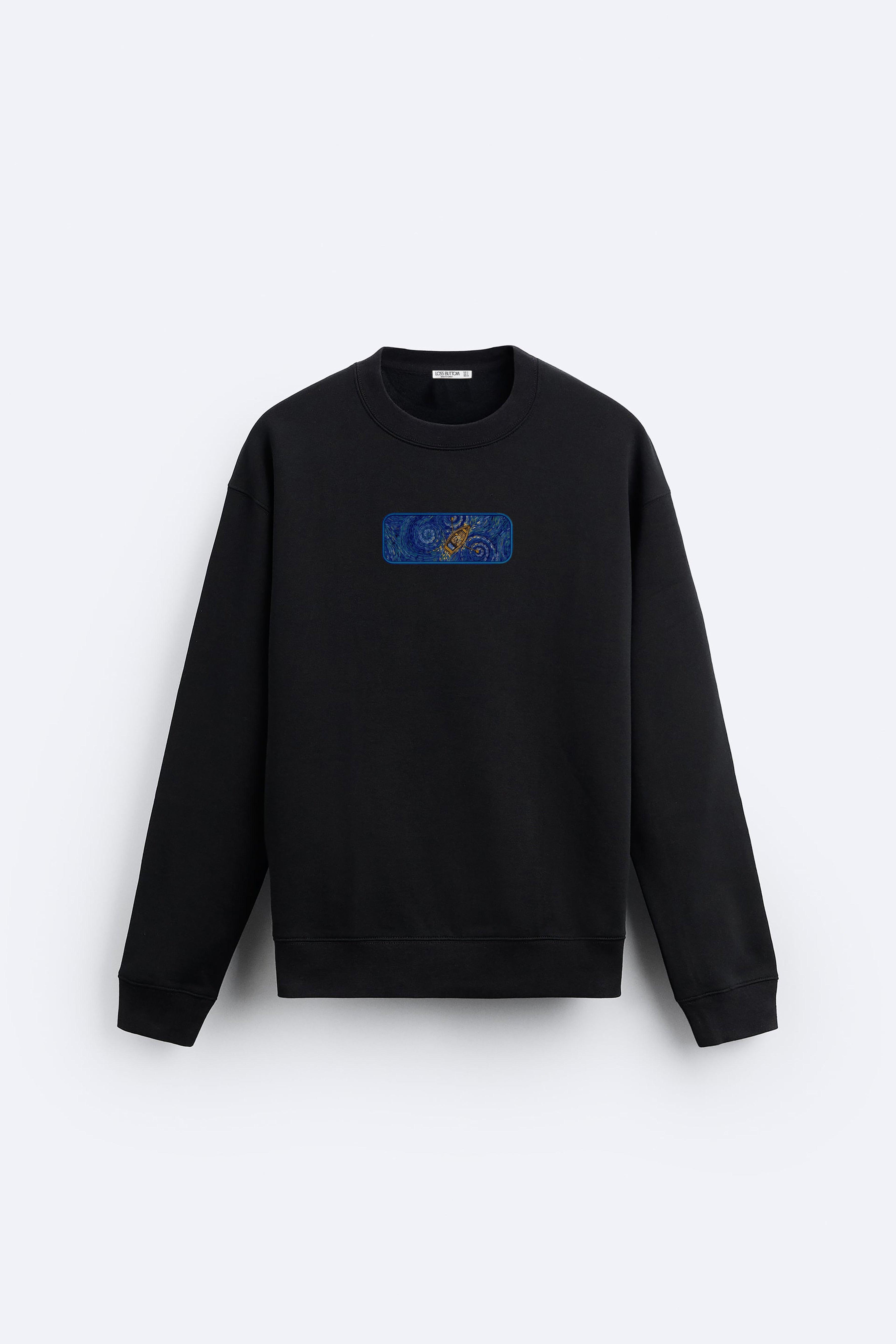 Alone Boat Sweatshirt - Loss Buttom