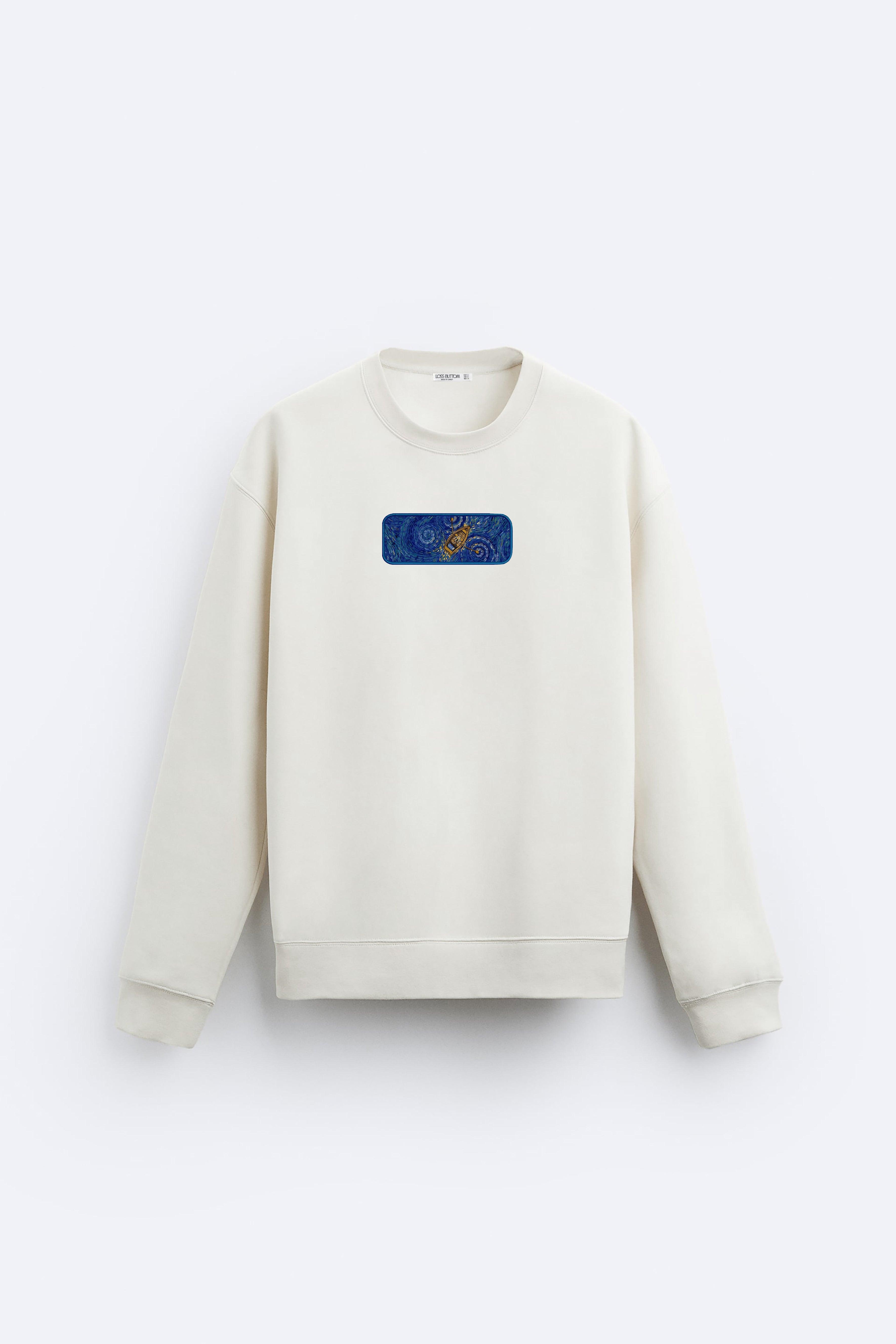 Alone Boat Sweatshirt - Loss Buttom